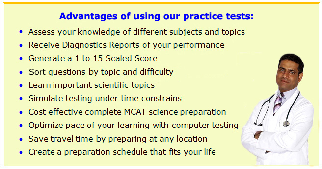 Practice MCAT online exams